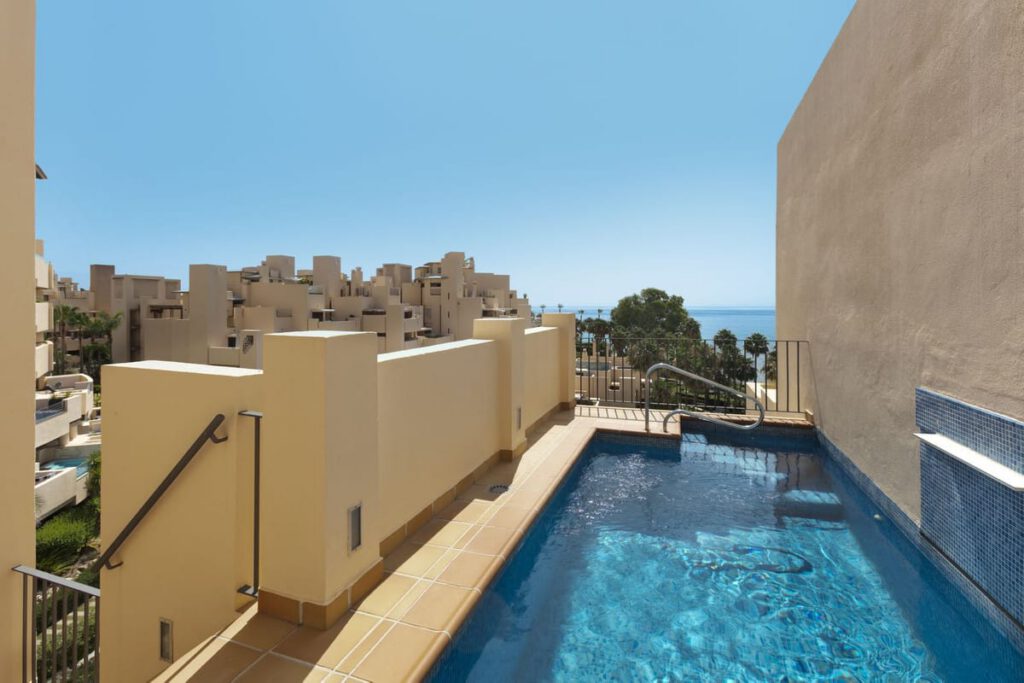 3-slaapkamer duplex met privé dakterraszwembad in Bahia de la Plata, New Golden Mile in New Golden Mile - hoofdfoto