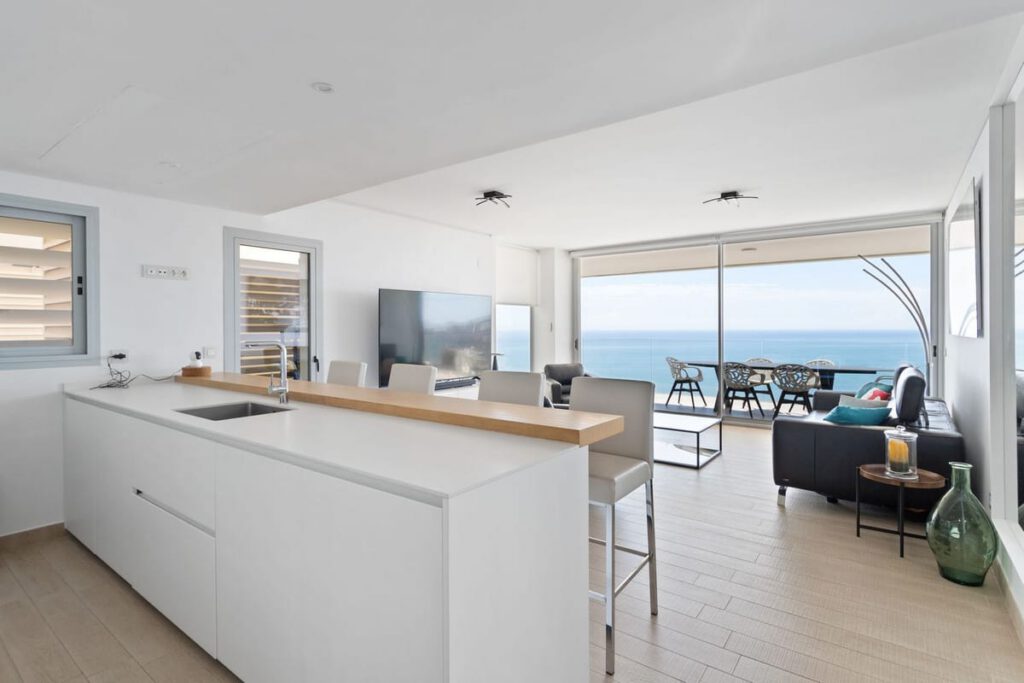 3-slaapkamer appartement in Higuerón met panoramisch zeezicht in Higueron - hoofdfoto