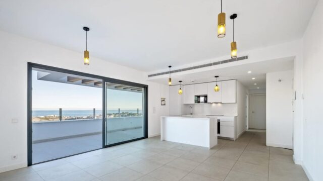2-slaapkamer penthouse in Calanova Golf met zee- en golfzicht