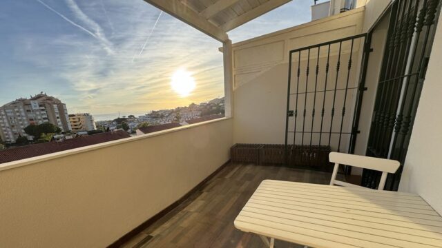 Drie slaapkamers penthouse met zeezicht in La Cala del Moral