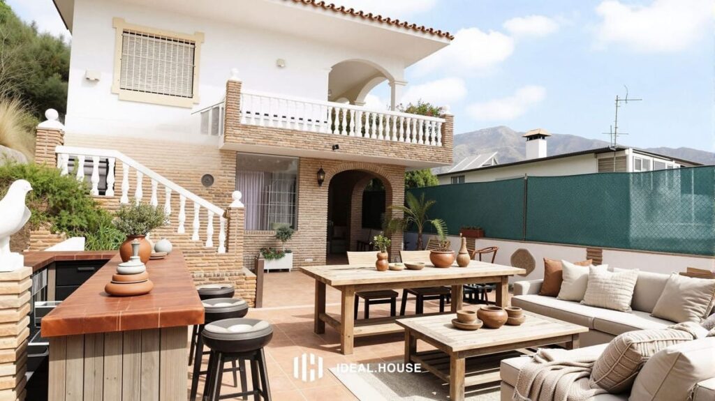 4-slaapkamer villa in Campo Mijas met privéterras en begane grond appartement in Campo Mijas - hoofdfoto