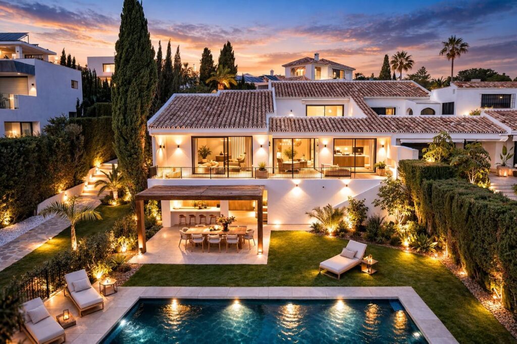 Villa Jolie – Volledig gerenoveerde villa met zeezicht in Paraiso Alto, Benahavís in Benahavís - hoofdfoto