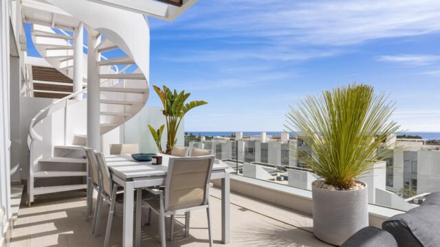 2-slaapkamer penthouse in Cancelada