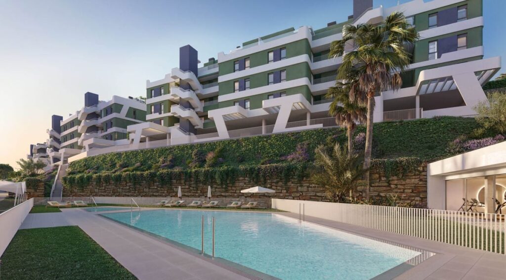 Luxe nieuwbouw 3-slaapkamer begane grond appartement in La Cala de Mijas in Mijas Costa - hoofdfoto
