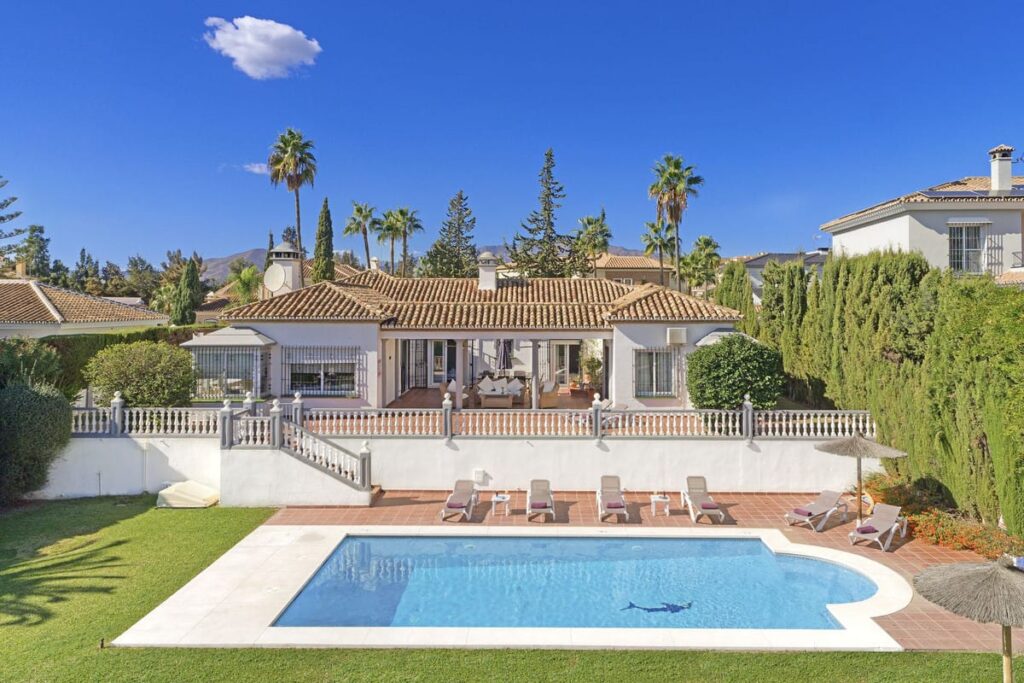 Villa met 4 slaapkamers aan de golfbaan in Mijas Golf, Málaga in Mijas Golf - hoofdfoto