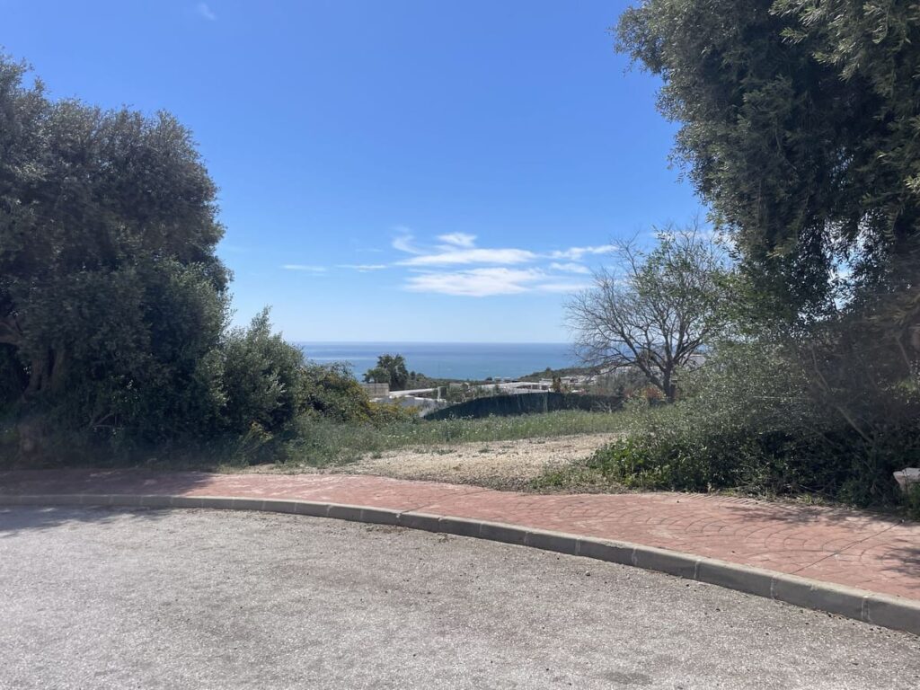 Kavel in Mijas (Buena Vista Hills) – Bouwklaar met vergunning en project in Mijas - hoofdfoto