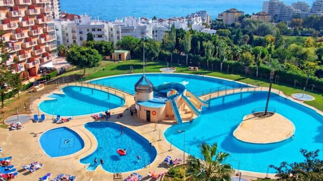 Studio met zeezicht in Edificio Jupiter, Benalmádena Costa