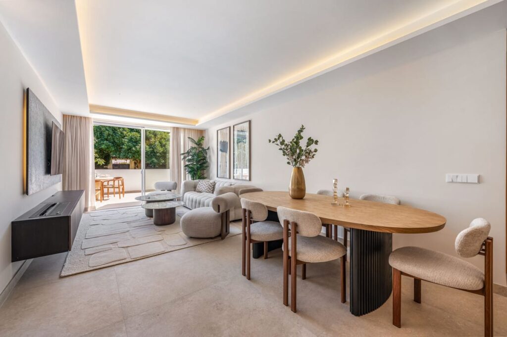 3-slaapkamer appartement op de begane grond in Nueva Andalucía, Marbella in Nueva Andalucía - hoofdfoto