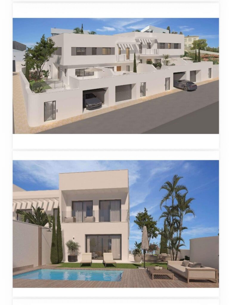 Perceel met vergunning en project voor 4 villa’s in Torre de Benagalbón in Torre de Benagalbón - hoofdfoto