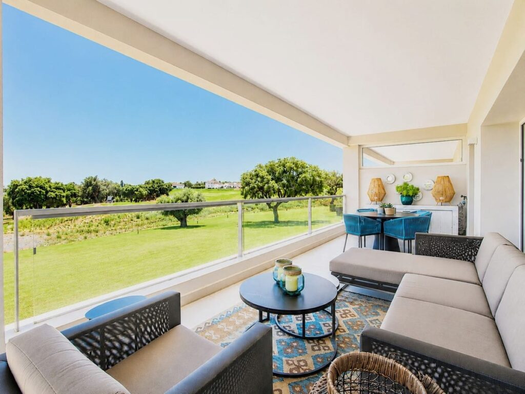 3-slaapkamerappartement aan de frontlinie van de golfbaan met zeezicht in San Roque Club in San Roque Club - hoofdfoto