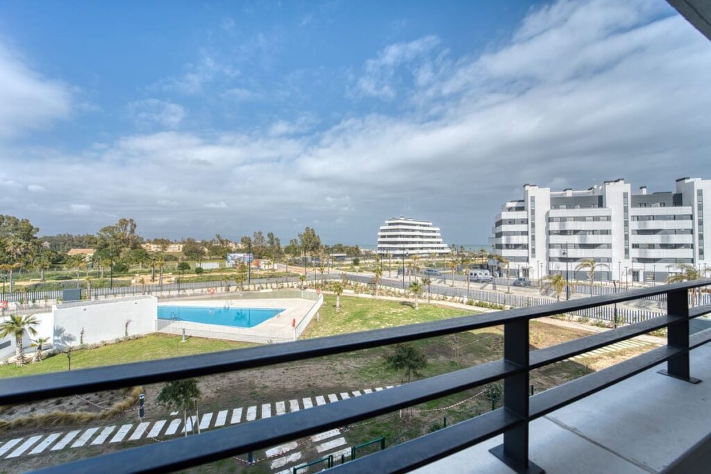 2-slaapkamer appartement met zeezicht in Torremolinos, Habitat Alborán Mistral in Torremolinos - hoofdfoto
