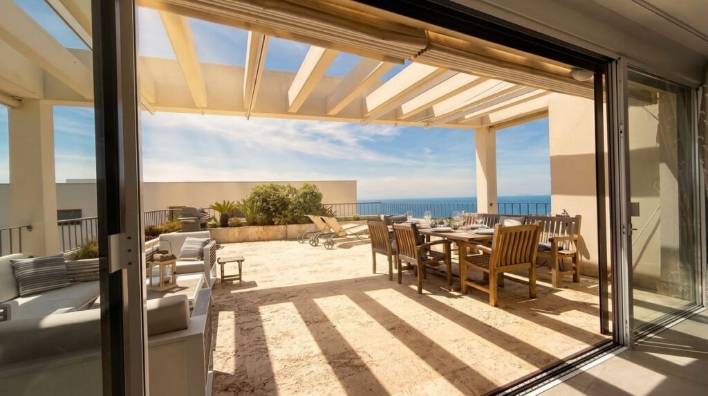 Penthouse met panoramisch zeezicht in Altos de los Monteros, Marbella in Altos de los Monteros - hoofdfoto