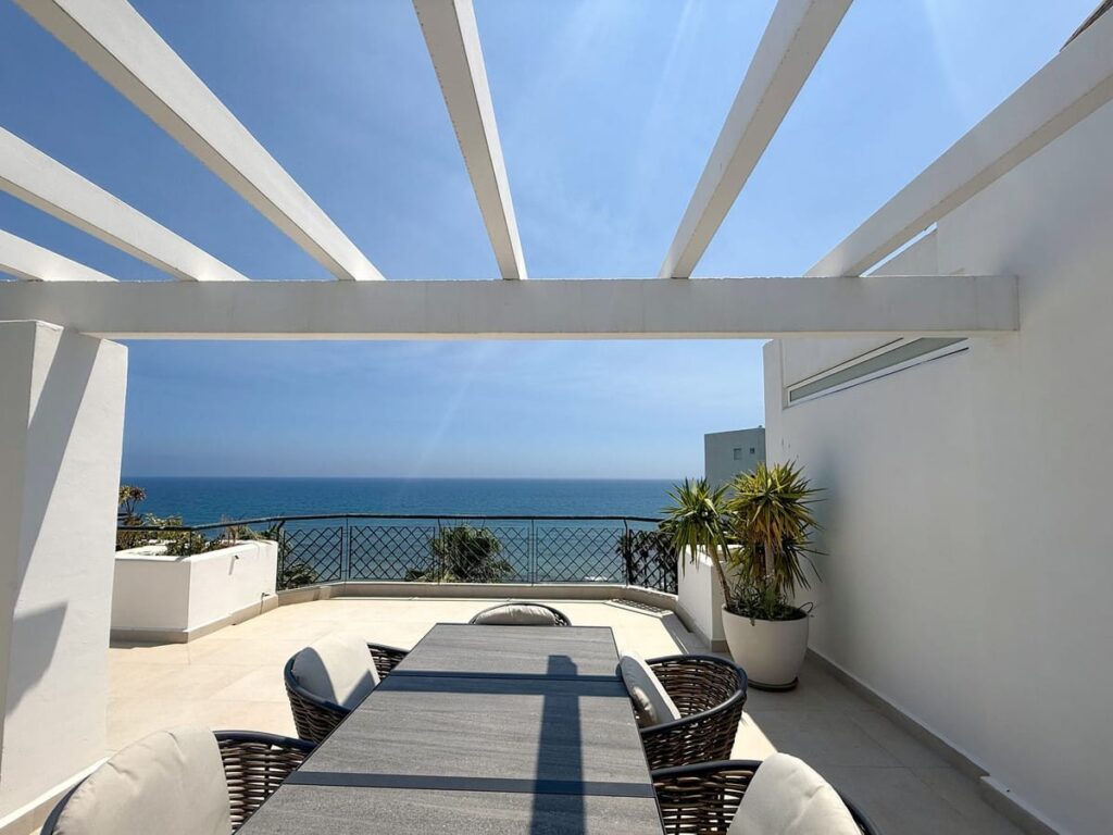 3-slaapkamer duplex-penthouse aan het strand in Mijas Costa in Mijas Costa - hoofdfoto