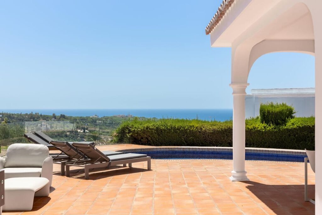 4-slaapkamer villa met zeezicht in Elviria, Marbella in Elviria - hoofdfoto