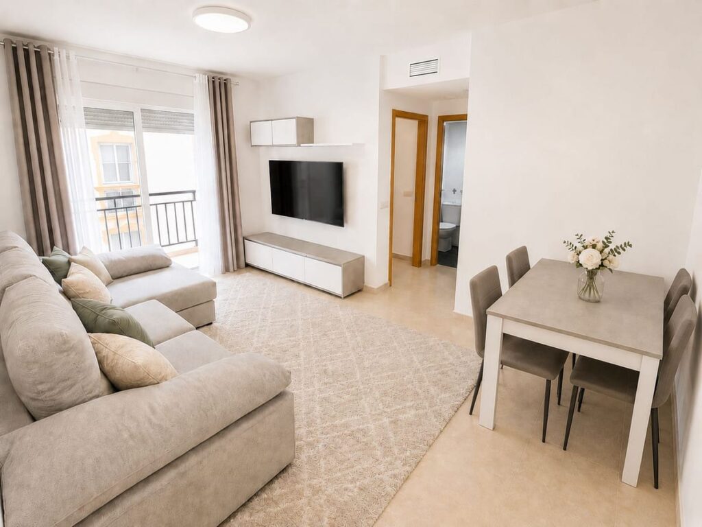 Appartement met twee slaapkamers in Guaro in Guaro - hoofdfoto