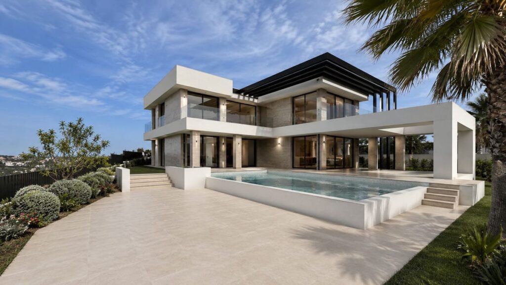 4-slaapkamer villa in Estepona (Cancelada / Los Flamingos) in Estepona - hoofdfoto