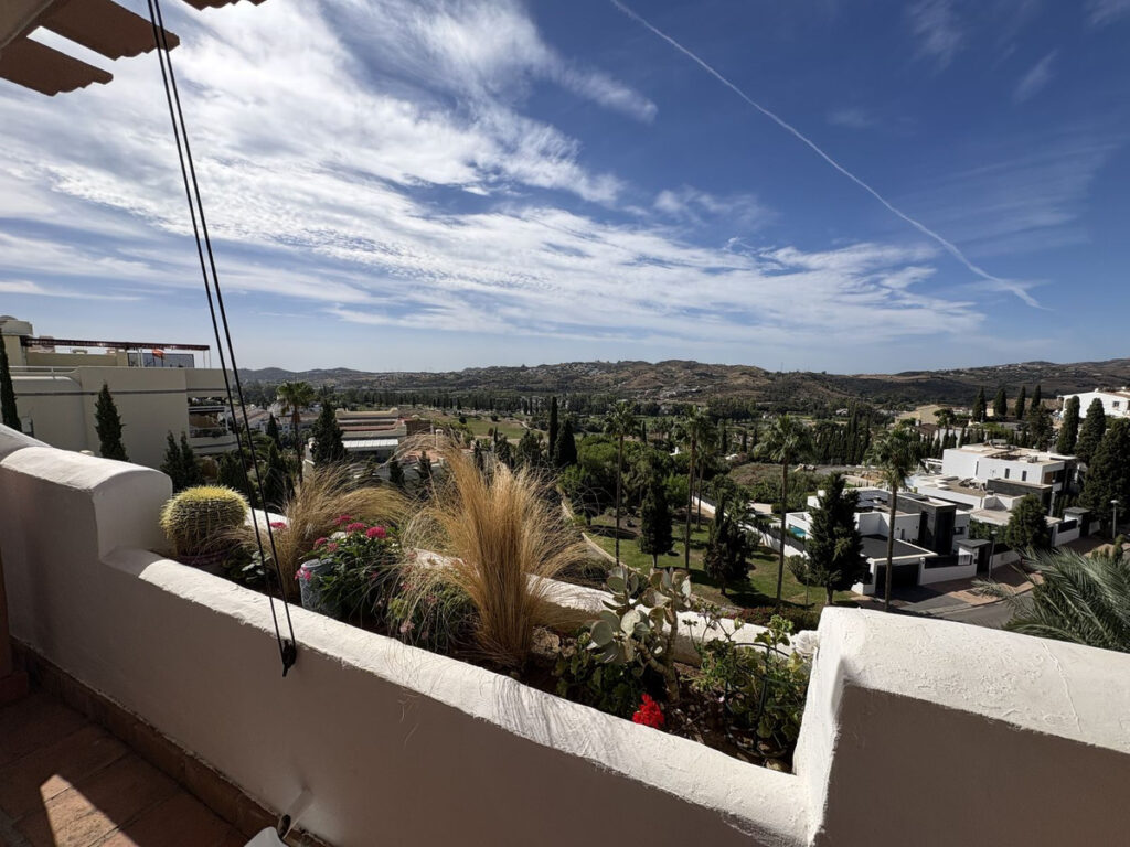 Drie slaapkamers penthouse – direct aan de golfbaan, Mijas Golf in Mijas Golf - hoofdfoto