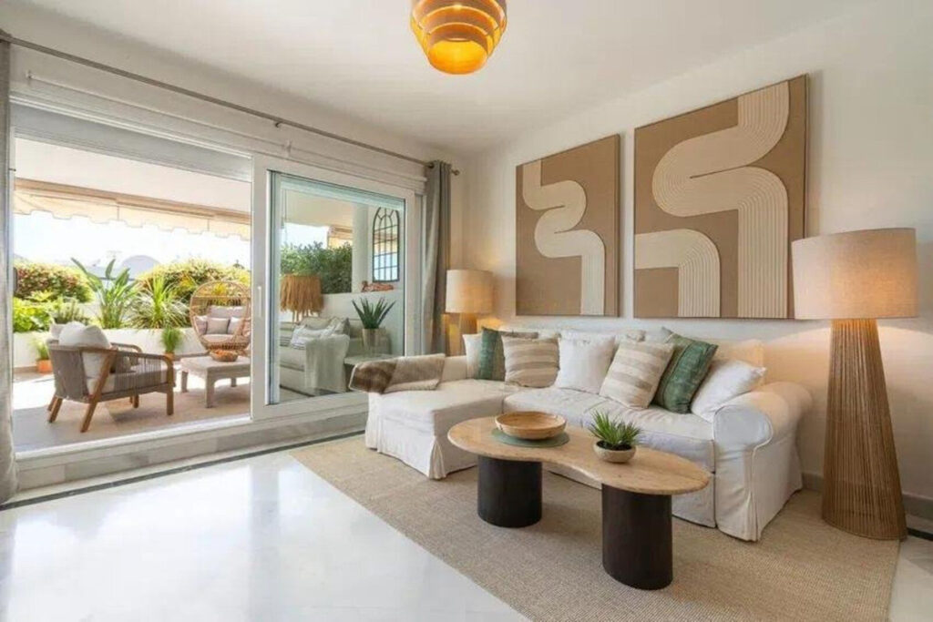 2-slaapkamer appartement met ruime terrassen in Aloha, Nueva Andalucía in Nueva Andalucía - hoofdfoto