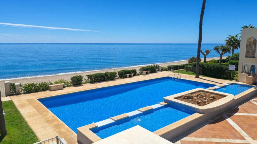 2-slaapkamer appartement eerste lijn strand Bahía Dorada, Estepona in Estepona - hoofdfoto