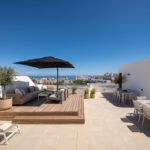 3-slaapkamer duplex penthouse met zeezicht in Estepona