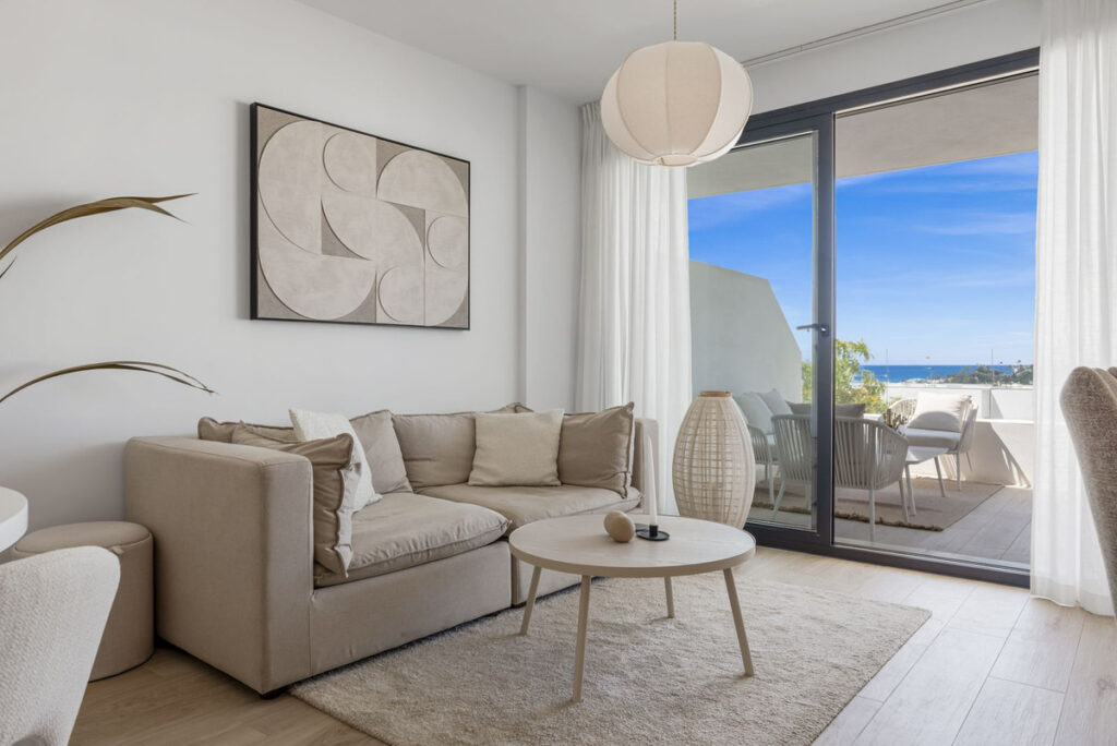 2-slaapkamer appartement in Estepona West met zeezicht in Estepona - hoofdfoto