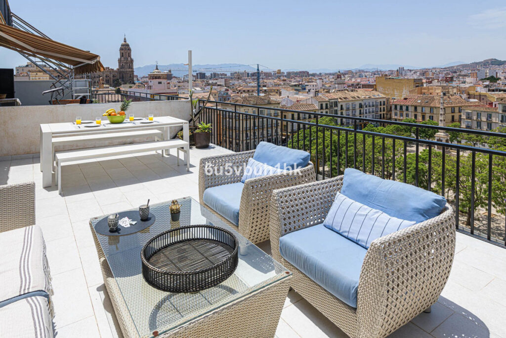 Penthouse met twee slaapkamers in Málaga in Málaga - hoofdfoto