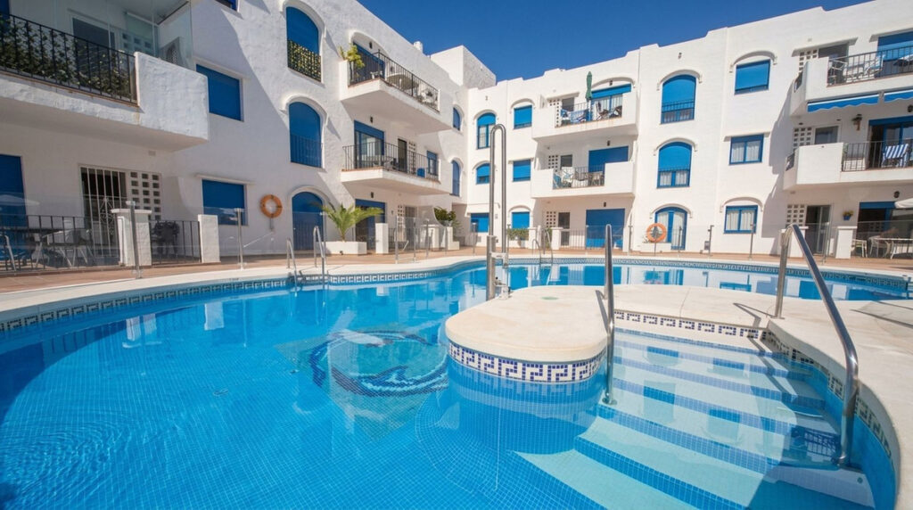 Twee-slaapkamer appartement in La Duquesa met terras en garage in La Duquesa - hoofdfoto